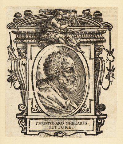 Portrét Cristofana Gherardiho nebo Cristofora Gherardiho, známého také jako il Doceno, italský malíř pozdní renesance či manýrismu, působící především ve Florencii a Toskánsku od Italian School