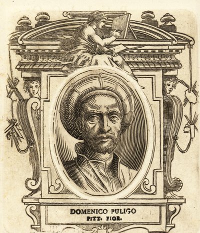 Portrét Domenica Puliga, italského renesančního malíře, působícího ve Florencii od Italian School