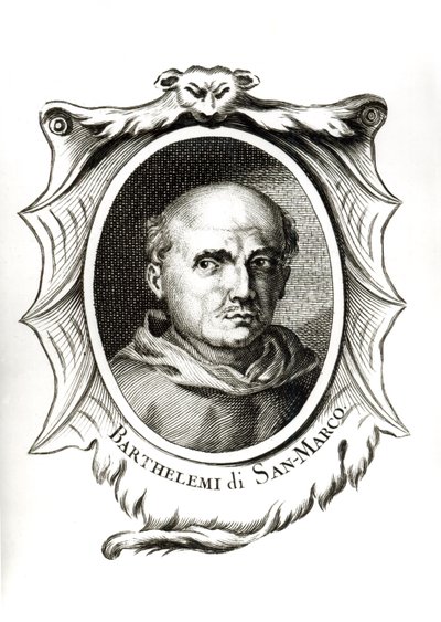 Portrét Fra. Bartoloměj od svatého Marka od Italian School