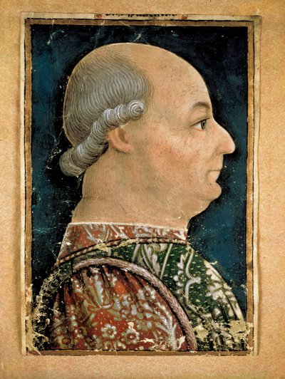 Portrét Francesca Sforzy od Italian School