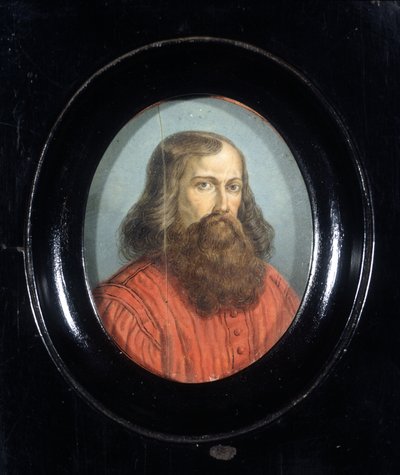 Portrét Garibaldiho. Muzeum Risorgimento. Milán od Italian School
