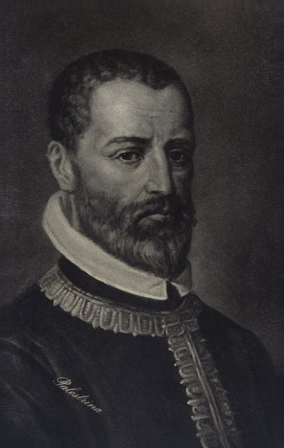 Portrét Giovanni Pierluigi da Palestrina od Italian School