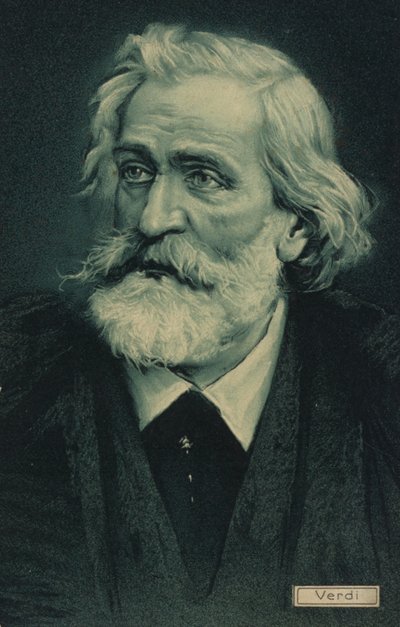 Portrét Giuseppe Verdiho od Italian School