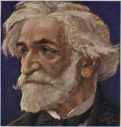 Portrét Giuseppe Verdiho od Italian School