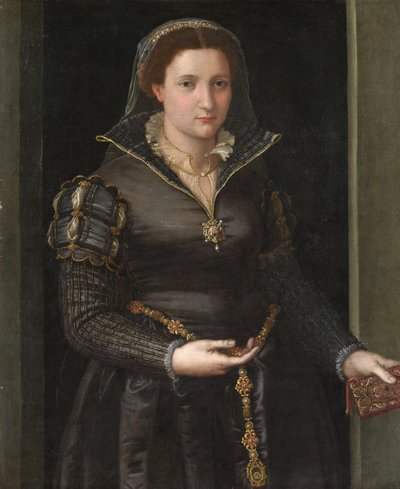Portrét Isabelly de" Medici od Italian School