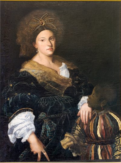 Portrét Laury Dianti od Italian School
