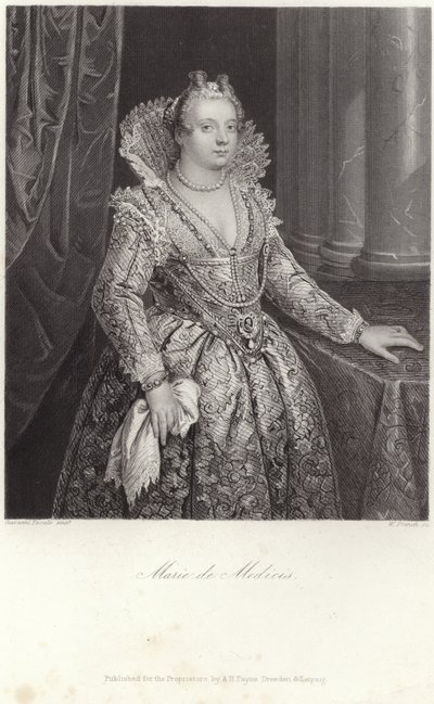 Portrét Marie de Medici od Italian School