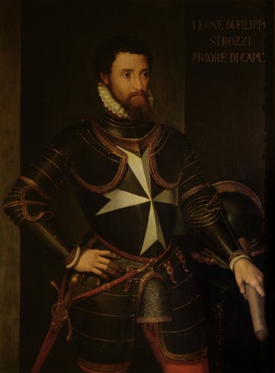 Portrét Piera Strozziho (1510-58) od Italian School