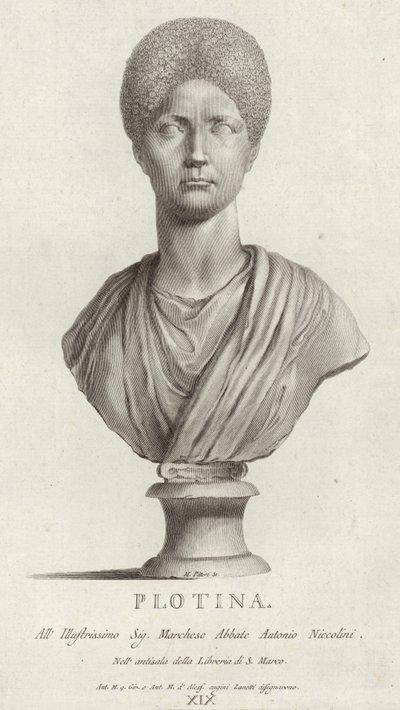 Portrét Pompei Plotina od Italian School