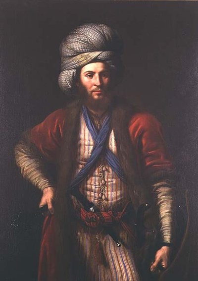 Portrét maďarského válečníka, Florentská škola, kolem roku 1650 od Italian School