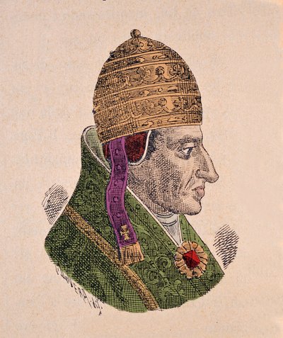 Portrét antipapeže Alexandra V. (Alexander nebo Alessandro) (1409-1410) od Italian School
