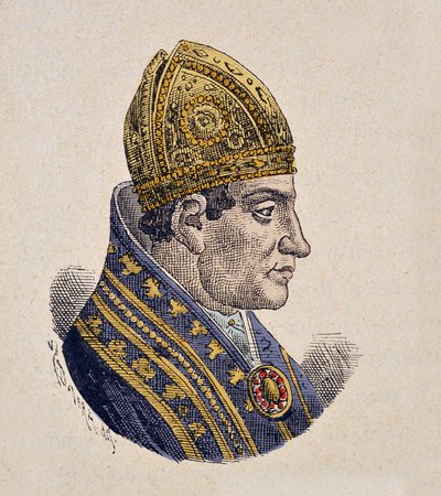 Portrét antipapeže Jean XXIII (Giovanni, Ioannes) (1410-1415) od Italian School