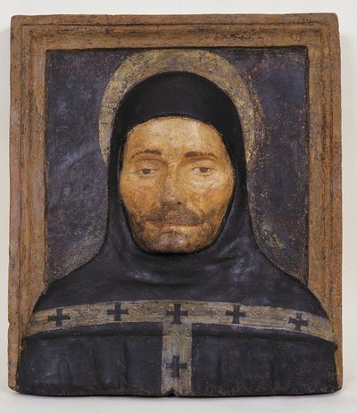 Portrét dominikána Antonina Pierozziho, který je známý jako svatý Antonín, patron Florencie (1389-1459) od Italian School