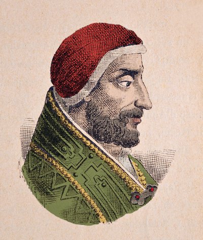Portrét papeže Alexandra IV (Alexander nebo Alessandro) (1254-1261) od Italian School