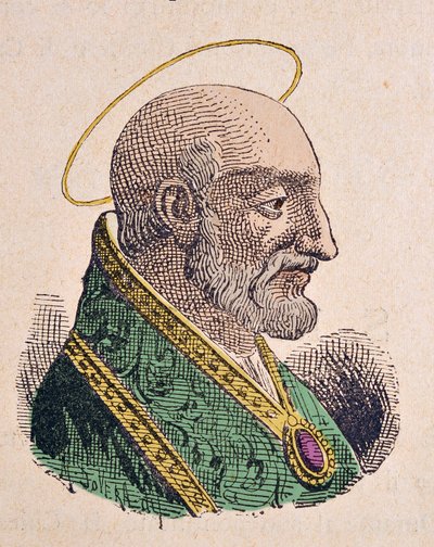 Portrét papeže Caia (Caio nebo Gaius) (293-296) od Italian School