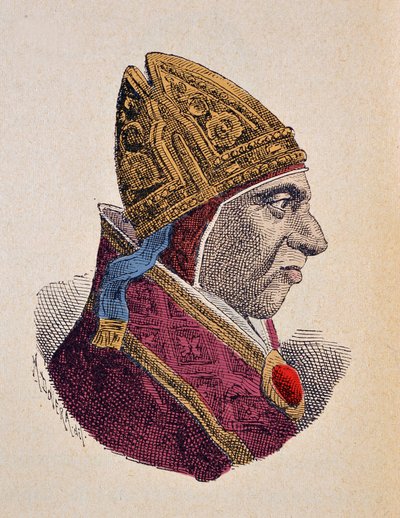 Portrét papeže Kalixta III. (1455-1458) od Italian School