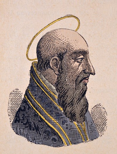 Portrét papeže Felixe Iera (Felice I) (269-274) od Italian School