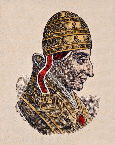 Portrét papeže Jana XIV. (Giovanni, Ioannes) (983-984) od Italian School