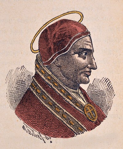 Portrét papeže Sotera (Sotero nebo Soterius) (asi 166-175) od Italian School
