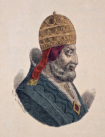 Portrét papeže Urbana III. (1185-1187) od Italian School