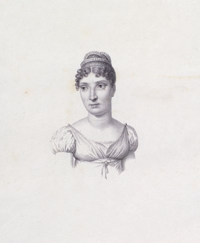 Princezna Elisa Baciocchi (rytina) od Italian School