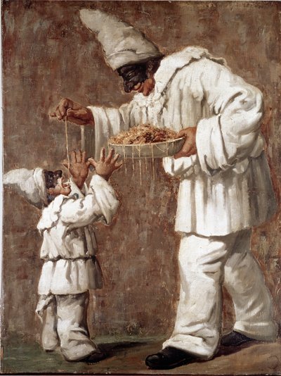 Pulcinella (polichinelle) postava z commedia dell