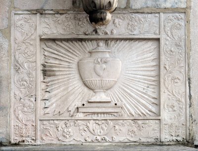 Reprezentace svatého grálu v katedrále v Miláně (Duomo di Milano) od Italian School