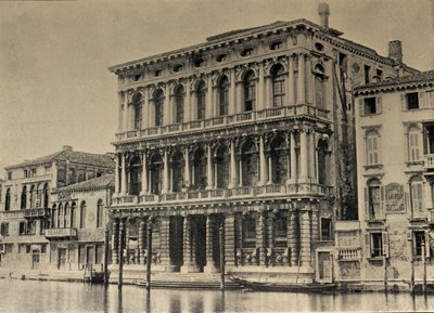 Rezidence Roberta Browninga (1812-1989) v Benátkách od Italian School