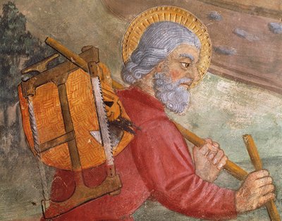 Svatý Josef, detail z Útěk do Egypta od Italian School