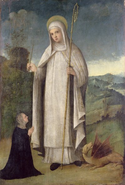 St. Margaret, cca 1500 (panel) od Italian School