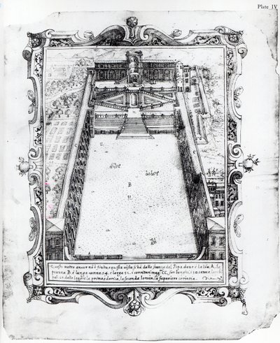 Soud Belvedere ve Vatikánu Řím, 1581 od Italian School