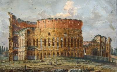 Koloseum (wc na papíře) od Italian School