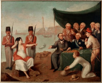 Nezávislost Ligurie, 1815 od Italian School