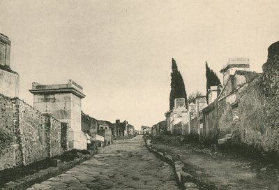 Ulice hrobek taková, jaká je (hlubotisk) od Italian School