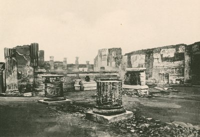 Tribuna v bazilice tak, jak je (hlubotisk) od Italian School