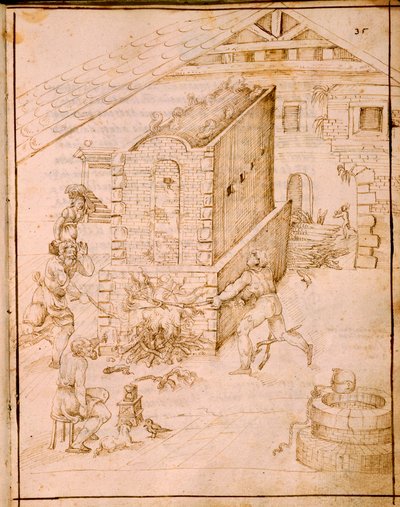 Starověké umění výroby nádob, 1589 od Italian School