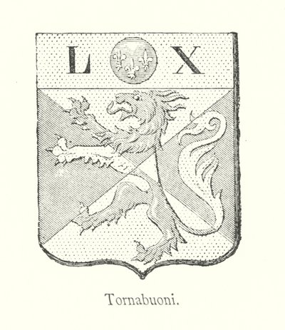 Tornabuoni (rytina) od Italian School