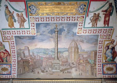 Trajanovo fórum od Italian School