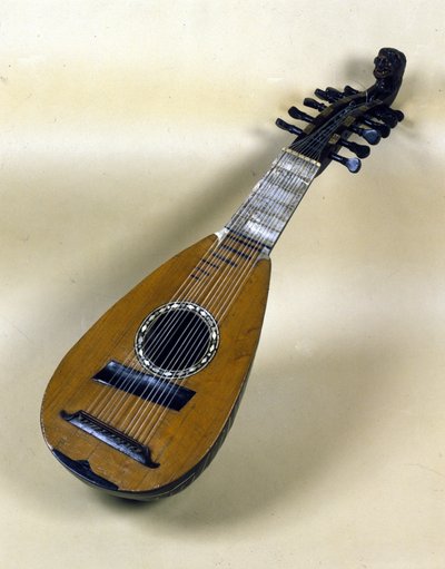 Zátiší benátské mandolíny od Italian School