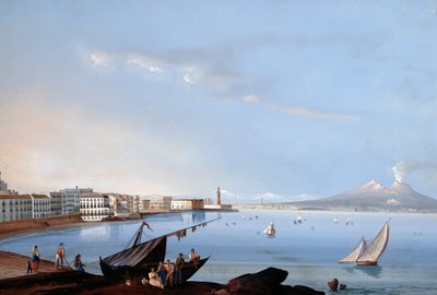 Pohled na Svatou Lucii (kvaš) od Italian School