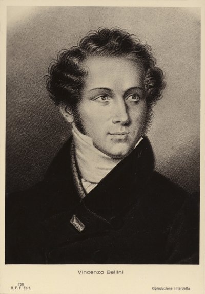 Vincenzo Bellini , italský operní skladatel (1801-1835) od Italian School