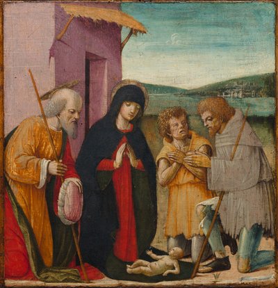 Klanění pastýřů od Italy, 15th century