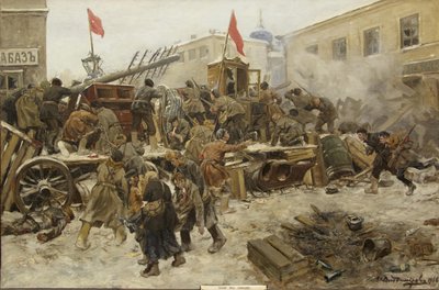 Moskevské povstání v prosinci 1905, 1906. od Ivan Alexeyevich Vladimirov