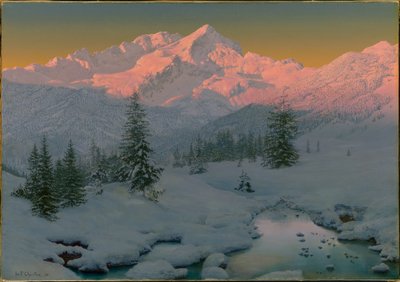 Na úpatí Garmisch Mountains, Bavorsko, 1922 od Ivan Fedorovich Choultse