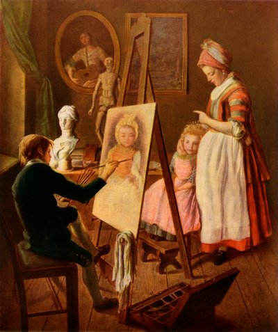 Mladý malíř, 60. léta 18. století, 1965. od Ivan Ivanovic Firsov