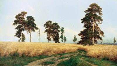 Žitné pole, 1878. od Ivan Ivanovich Shishkin