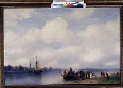 Příchod Petra Velikého (nebo Petra I. Ruska od Ivan Konstantinovich Aivazovsky