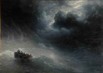 Vztek Prvků od Ivan Konstantinovich Aivazovsky
