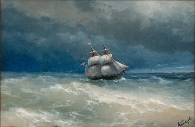 Rozbouřené moře od Ivan Konstantinovich Aivazovsky