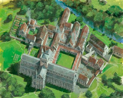 Waverley Abbey, Farnham, Surrey, c1990-c2005 od Ivan Lapper